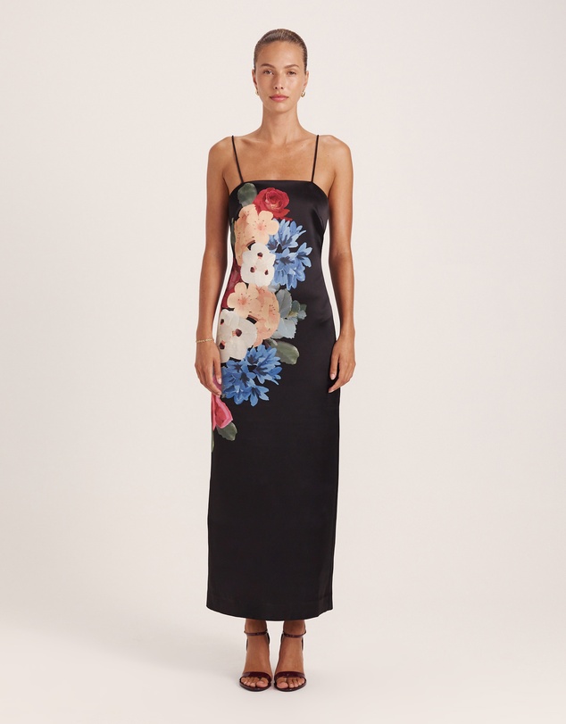 SABA - Corsage Midi Dress