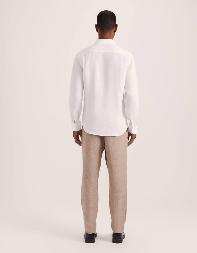 SABA - Anderson Long Sleeve Classic Linen Shirt
