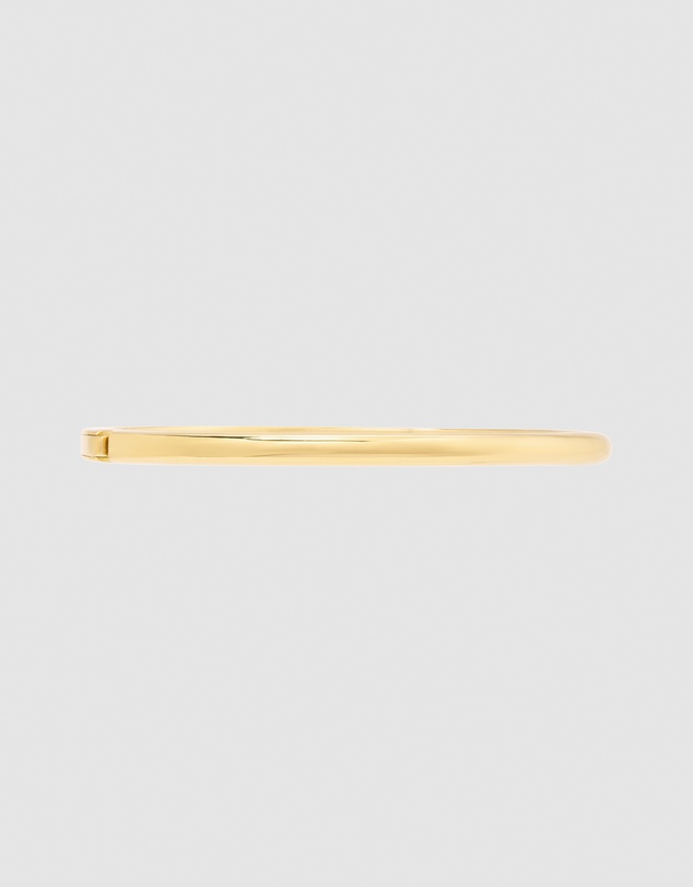 Wanderlust + Co - Classic 14K Gold Vermeil Bangle
