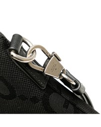 Pre-Loved by Azura Reborn - Pre-Loved Jumbo GG Canvas Clutch on Strap