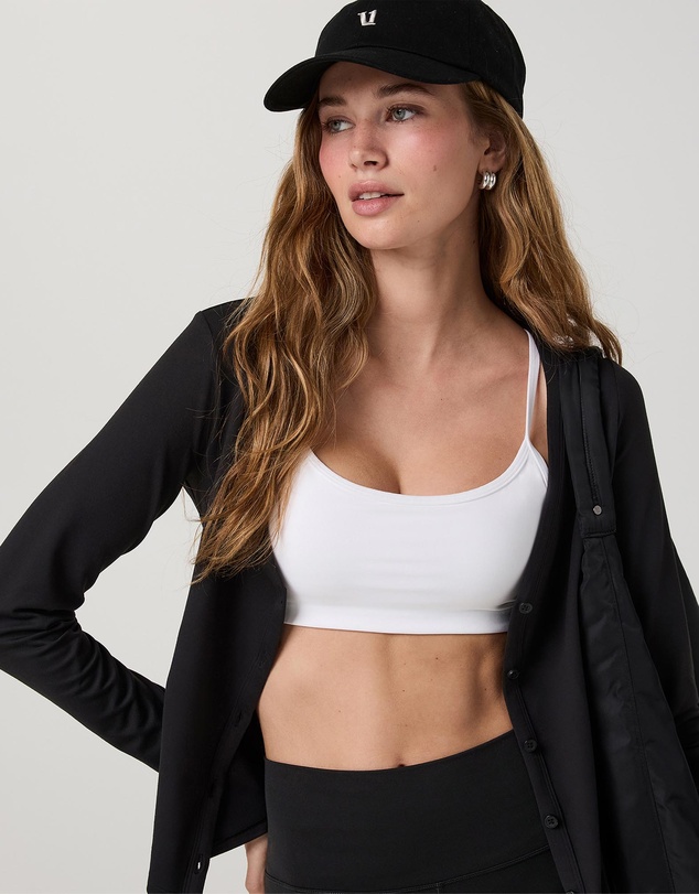 Vuori - LS Halo V Neck Cardigan