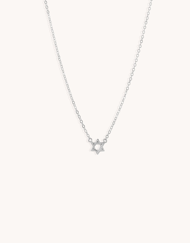 Bianc - Small Star of David Necklace
