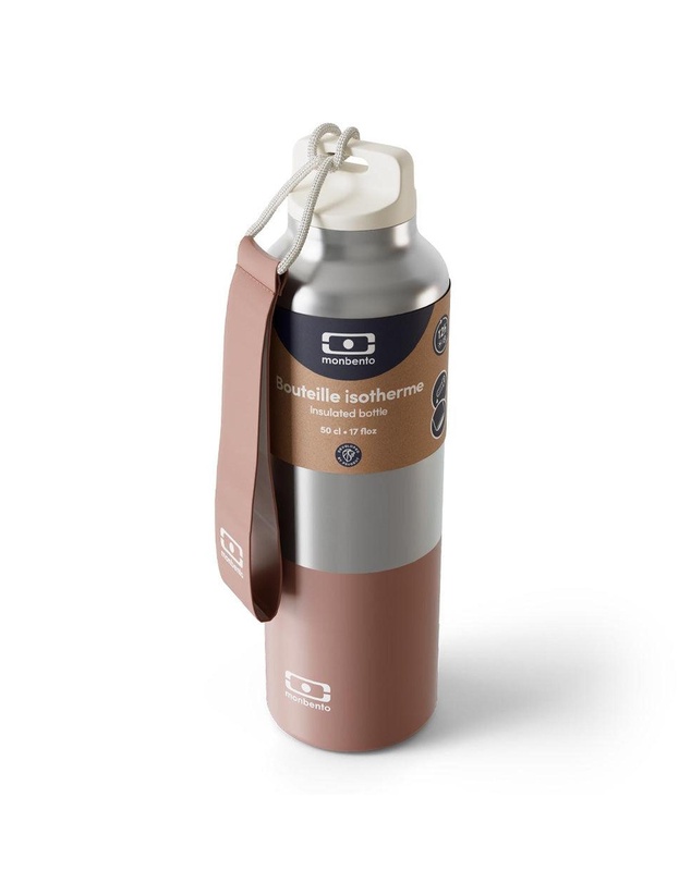 Monbento - Monbento MB Steel Insulated Bottle - Rose Moka