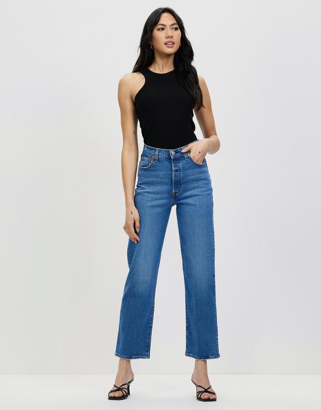 Levi's - Ribcage Straight Ankle Jeans