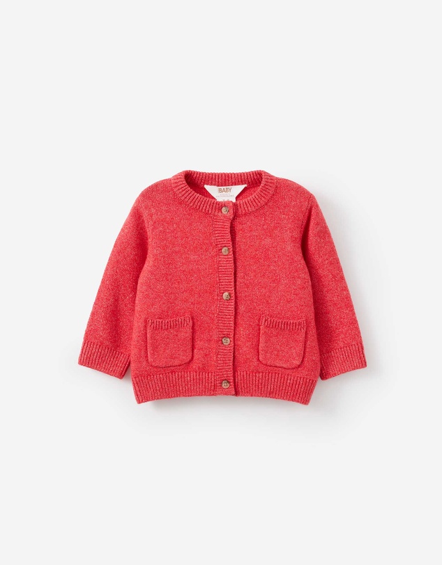 Cotton On Kids - Baby Organic Blend Knit Cardigan