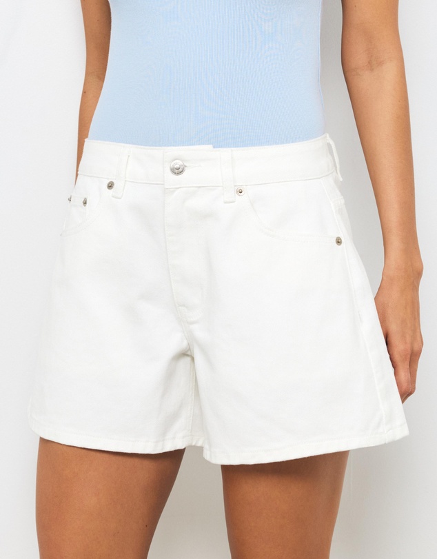 AERE - Liv Mid Rise Relaxed Shorts