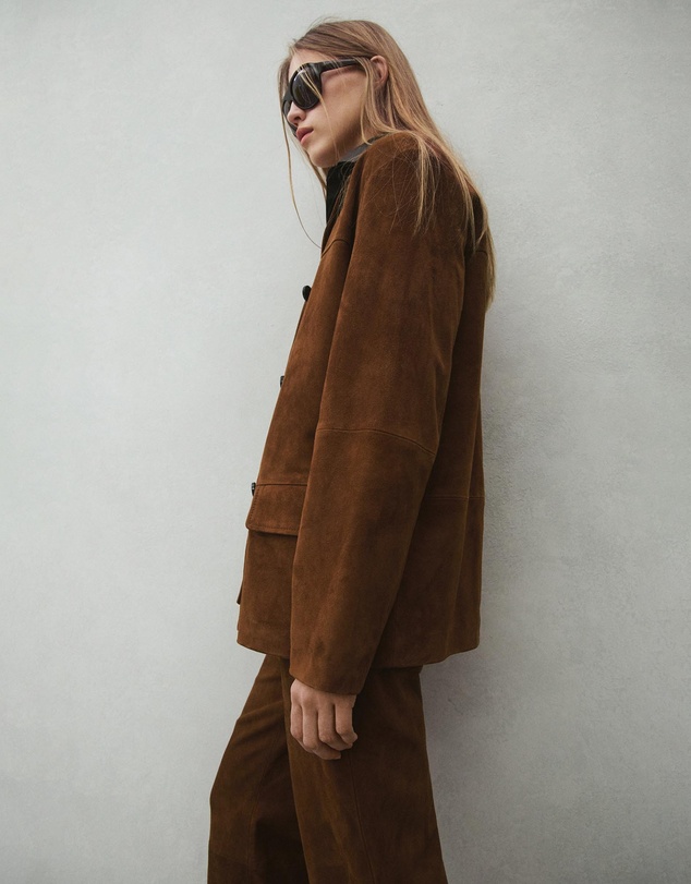 M.N.G - Straight Blazer with Front Stitching