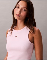 Calvin Klein Jeans - Cotton Stretch Ribbed Tank Top