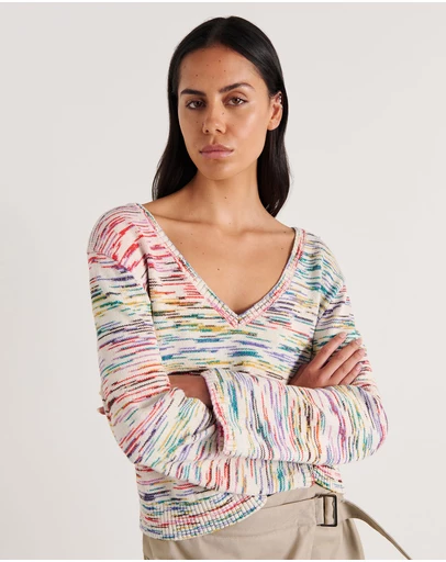 Jag - Kaia Long Sleeve Knit Top