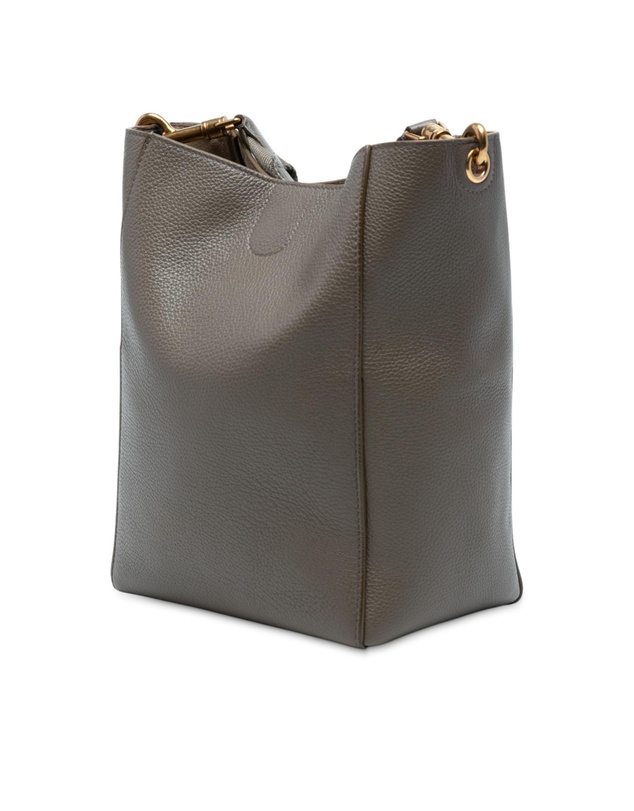 Pre-Loved by Azura Reborn - Pre-Loved Small Soft Grained Calfskin Seau Sangle Bucket Bag