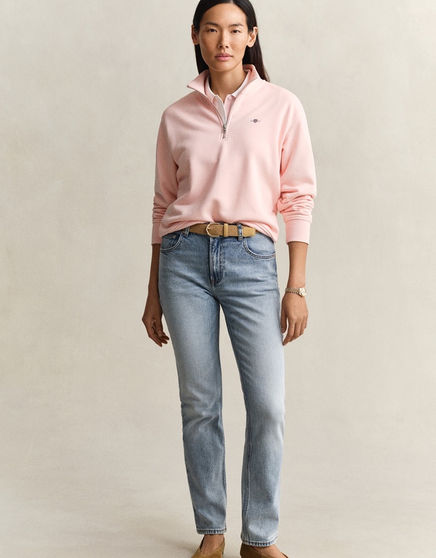 Gant - Shield Half Zip Sweatshirt