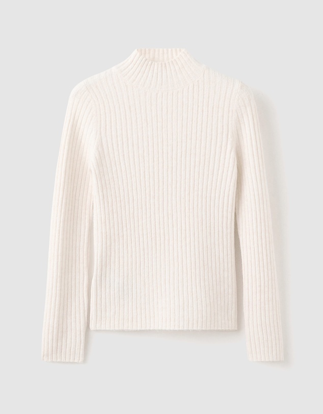 M.N.G - Knitted Sweater With Perkins Neck