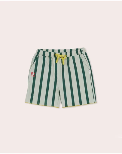 Olive & The Captain - Club Stripe Mid Shorts