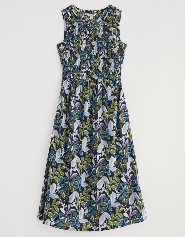 Seasalt - Seasalt Cornwall Navy Sleeveless Meadowsweet Dress