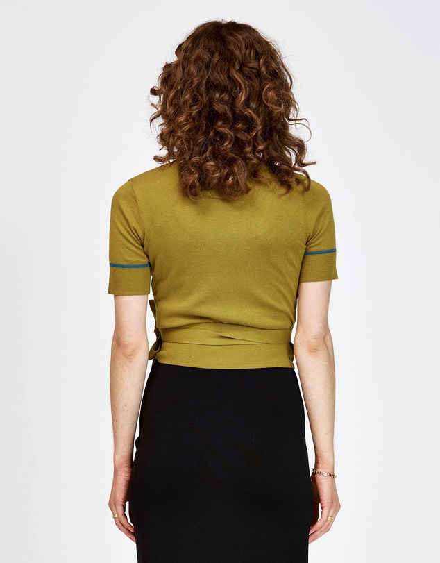 bul - Osprey Wrap Top Olive / Teal