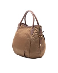 Pre-Loved by Azura Reborn - Pre-Loved Vitello Daino Trimmed Tessuto Satchel