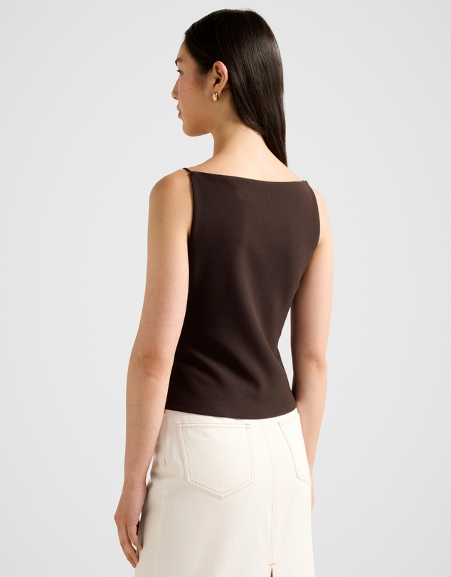 Forever New - Maisie Crepe Boat Neck Top