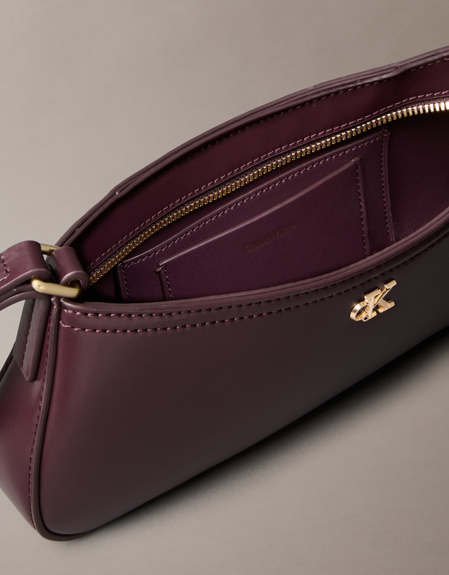 Calvin Klein - Monogram Logo Hardware Shoulder Bag