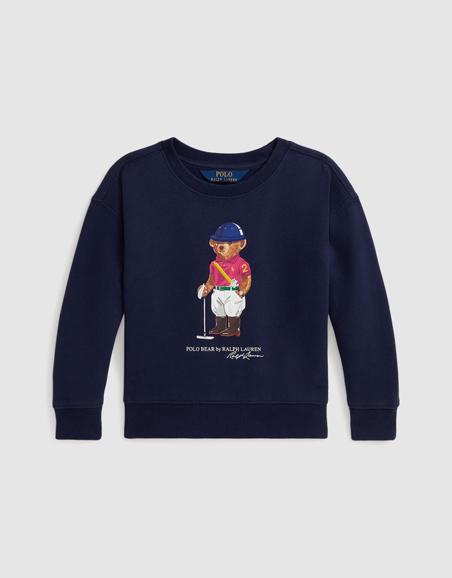 Polo Ralph Lauren - Polo Bear Fleece Boxy Sweatshirt - Kids