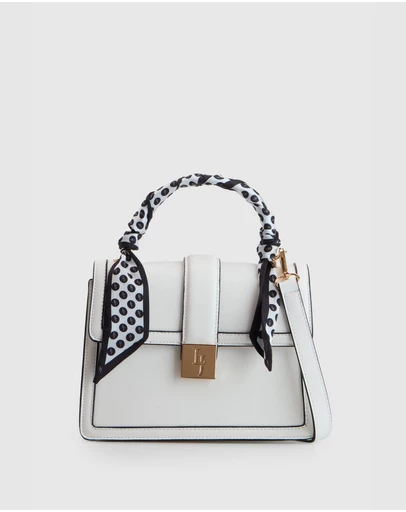 Laura Jones - Scarf Top Handle Bag