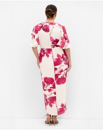 City Chic - Braelynn Print Maxi Dress
