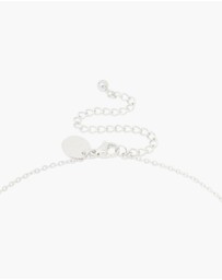 Lovisa - Waterproof Stainless Steel Large Bubble Letter L Necklace