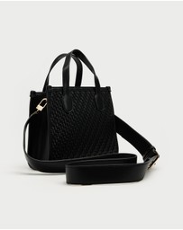 GUESS - Silvana 2 Comp Mini Tote Woven