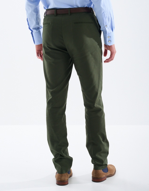 3 Wise Men - 3 Wise Men Huxton Pant - Army Green