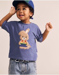Huxbaby - Colour Block Bunny Tee - Babies-Kids