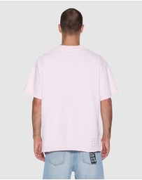 Ksubi - Paradiso Ekcess SS Tee Ice Quartz