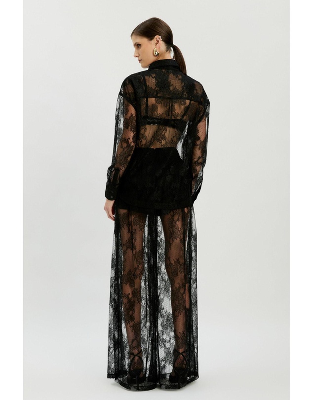 Bardot - Aleida Oversized Lace Shirt