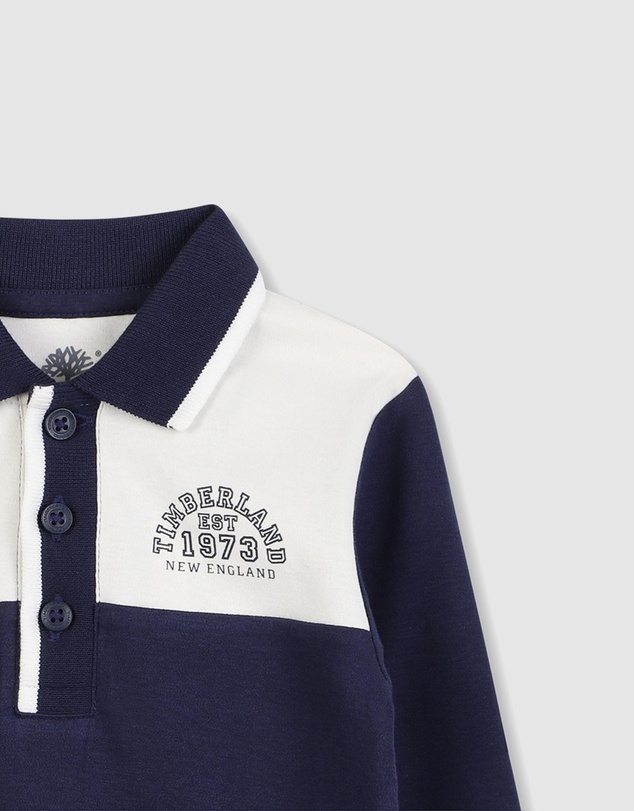 Timberland - Long Sleeve Polo - Babies-Kids