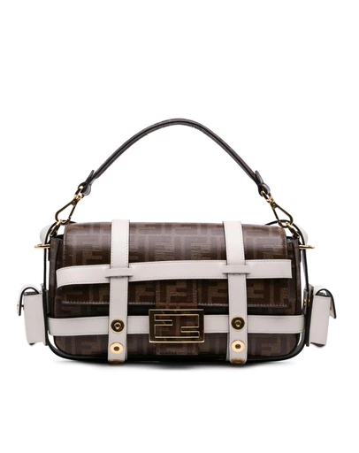 Pre-Loved by Azura Reborn - Pre-Loved Zucca Glazed Fabric Cage Baguette Satchel