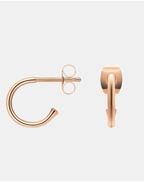 Daniel Wellington - Charms C-hoop Earrings