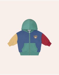 Huxbaby - Back To Kind Er Colour Block Zip Through - Babies-Kids