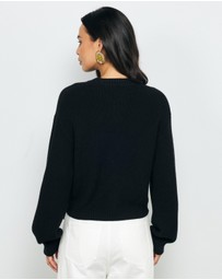 AERE - Tola Cotton Cashmere Cardigan