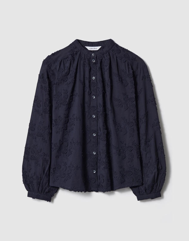 & Other Stories - Voluminous Floral-Appliqué Blouse