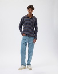AERE - Organic Cotton Rugby Polo