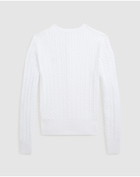 Polo Ralph Lauren - Mini-Cable Cotton Cardigan - Teens