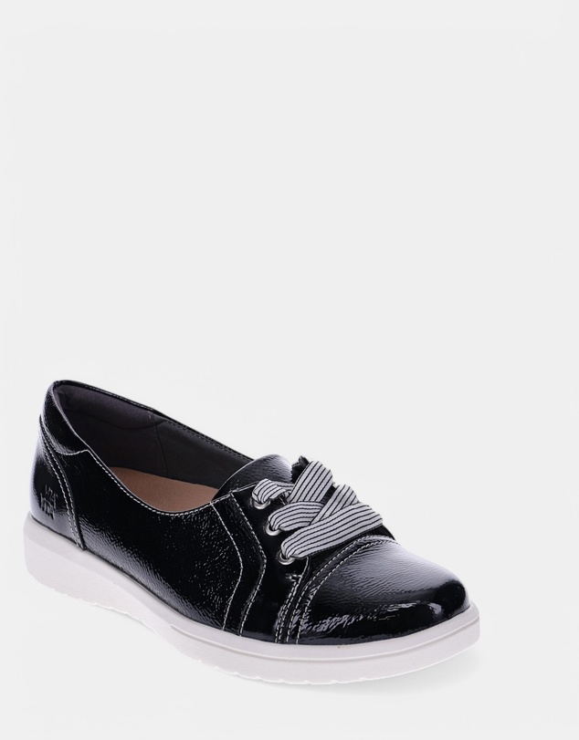 Mia Vita - Bridgette II Casual Sneaker - Black Patent