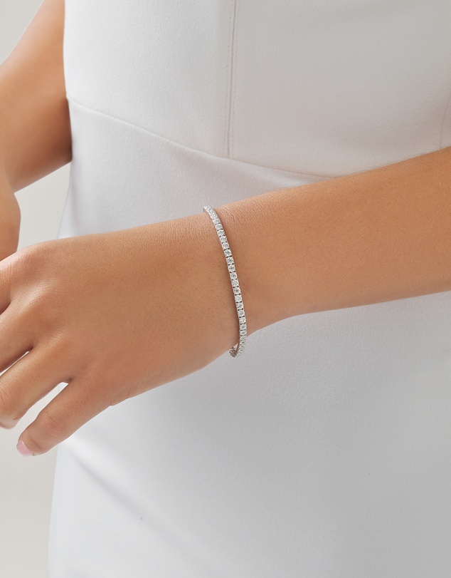 Michael Hill - Tennis Bracelet with 0.50 Carat TW of Diamonds in Sterling Silver
