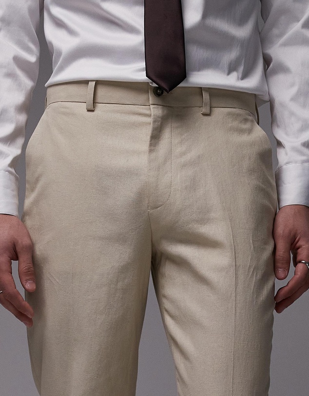 Topman - Straight Suit Trousers