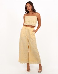Petal & Pup - Clementine Pant Set - Honeysuckle Yellow