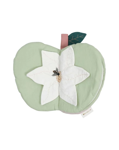 Fabelab - Fabric Book - Green Apple, 22 cm