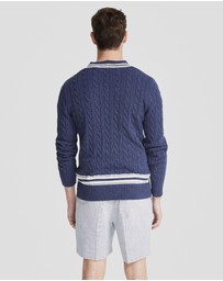 Oxford - Richie Cricket Cable Knit Top