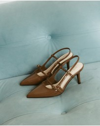Verali - Leia Slingback Stilettos