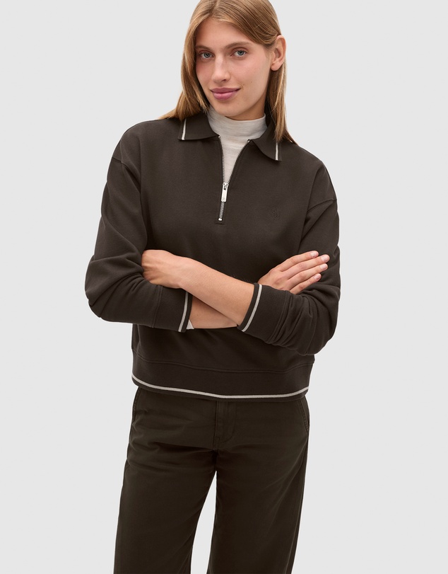 Seed Heritage - Cotton Terry Collared Sweat
