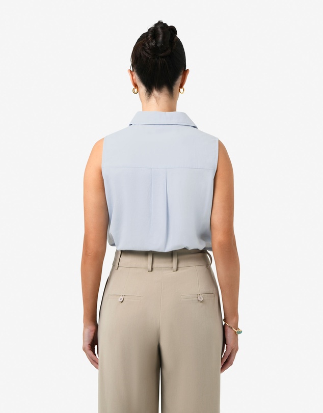 Forcast - Kia Cotton Sleeveless Shirt