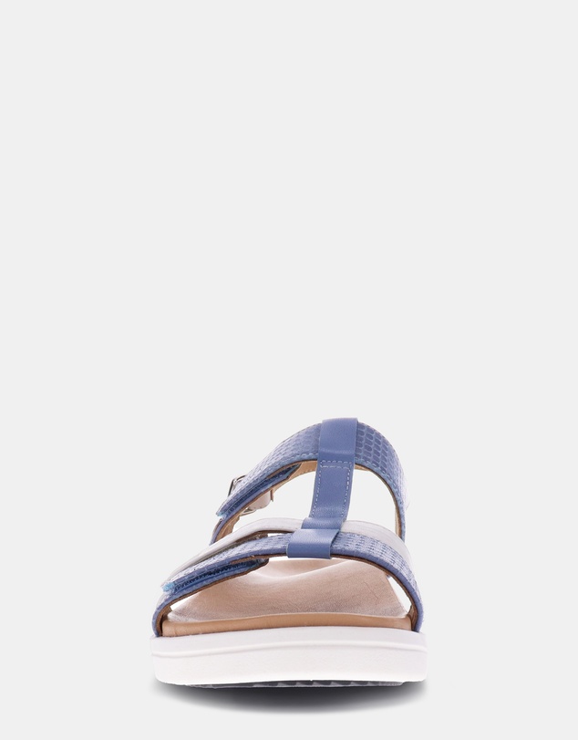 Mia Vita - Bryn Adjustable Sandal - Blue Multi