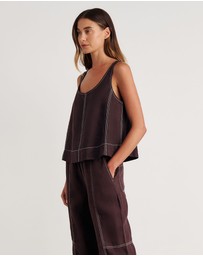 Jag - Sabine Linen Scoop Cami
